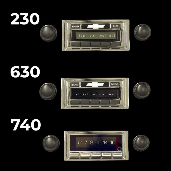 1973-1987 classic vintage truck radio off