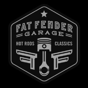 fat fender garage company logo