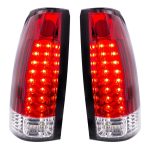 LED Tail Light For 1988-02 Chevy & GMC Truck PAIR