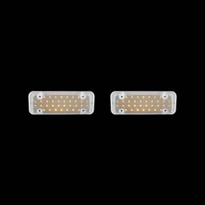 34 Amber LED Parking Light For 1971-72 Chevy Truck, Clear Lens